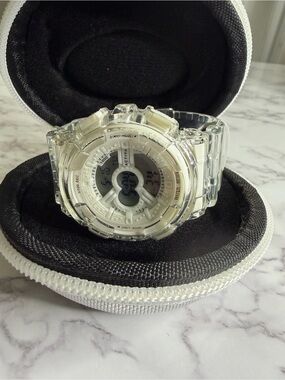 Invicta x Activa Digital Watch & Case Bundle (white)